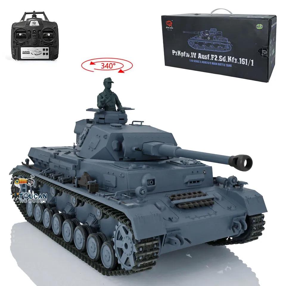 Heng Long 1/16 RC ũ 3859 7.0 öƽ  Panzer IV F2 RC Panzer ҳ 峭 , ܼ  ũ ڵ, 2.4G